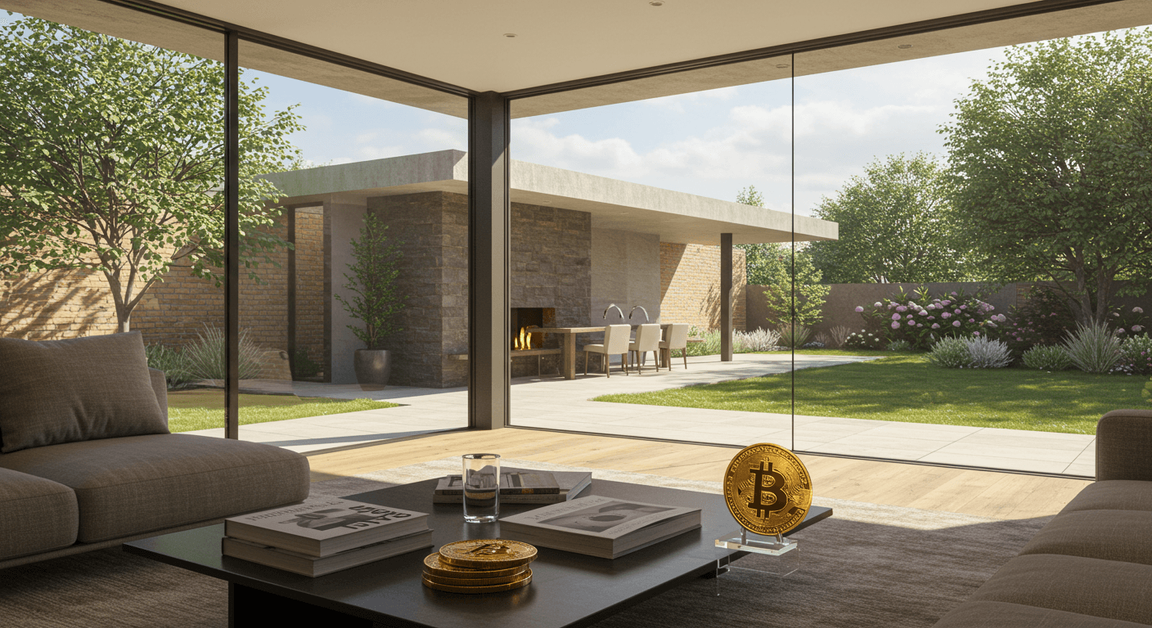 Financing a 18m home with crypto mortgage